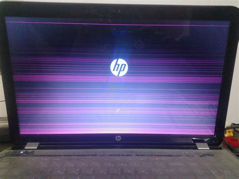 Screen gone crazy (pink lines+ flickering) - HP Support Community - 4875085