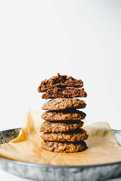 Chewy Molasses Oatmeal Cookies [Whole Grain + Maple Sweetened] — Baked ...