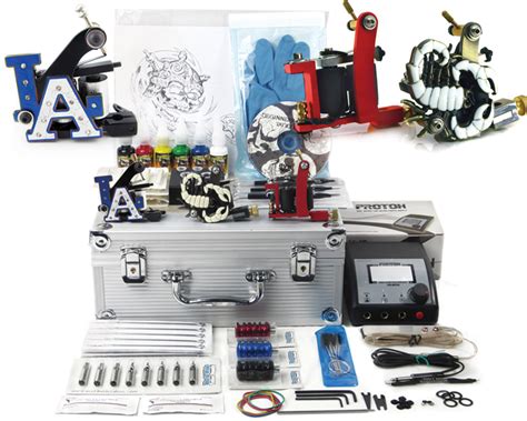 Apprentice Tattoo Kit 2 - Apprentice Tattoo Kit with Case - Tattoo Kits ...