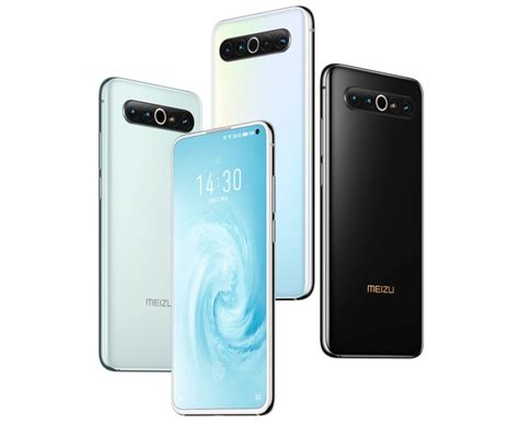 Meizu 17 and 17 Pro 5G with 6.6-inch FHD+ AMOLED 90Hz display, Snapdragon 865, 64MP quad rear ...