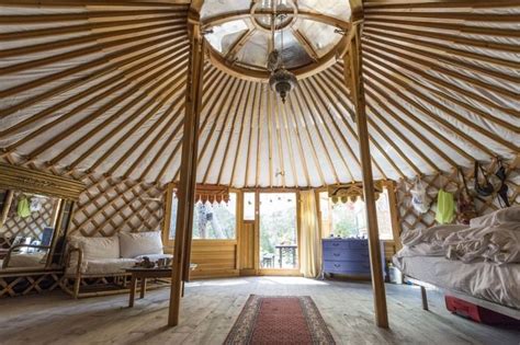 Traditional Kazakh Yurt Interior | Tent glamping, Yurt, What is glamping