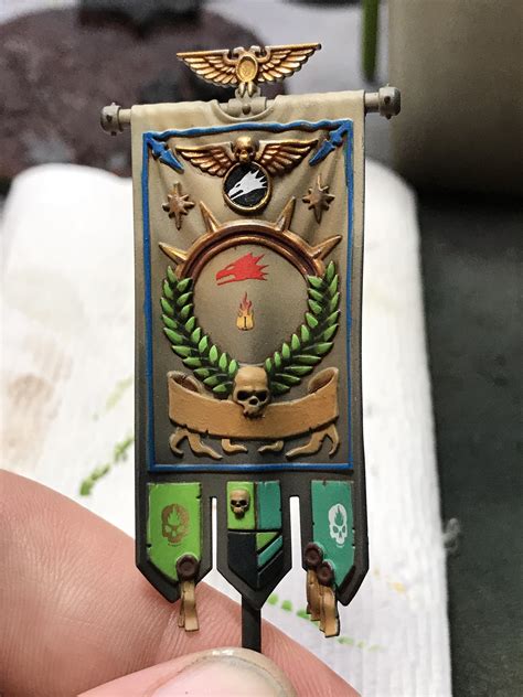 Salamander Primaris Ancient banner, WIP, cc all the things. : r/Warhammer40k