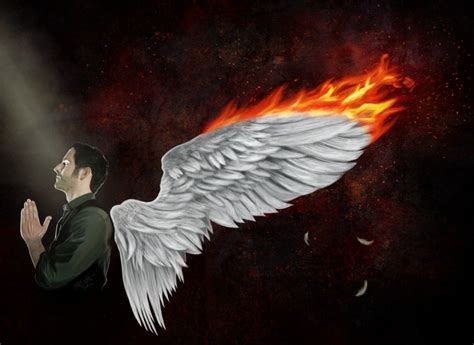 Lucifer. Burning wings. | Lucifer, Lucifer morningstar, Supernatural ...