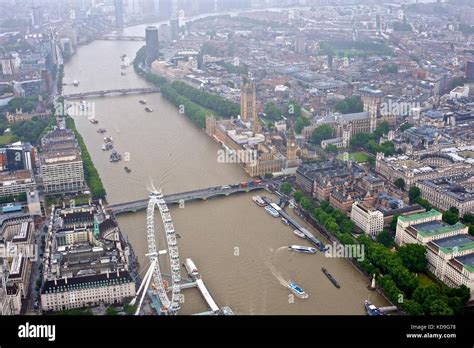 London Skyline, aerial views Stock Photo - Alamy