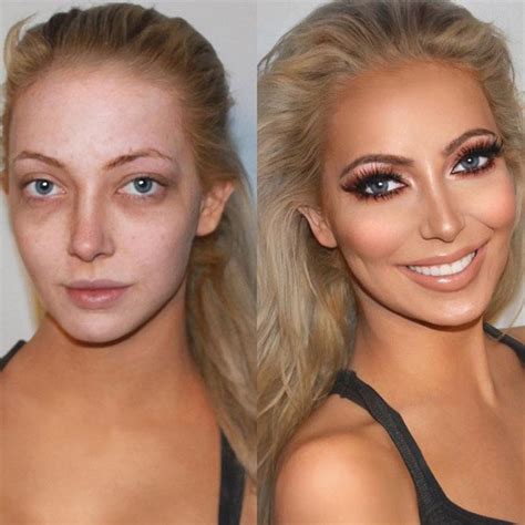 40+ Incredible Before And After Makeup Transformations | Makeup ...