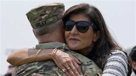 Haley's husband starts deployment amid 2024 GOP bid