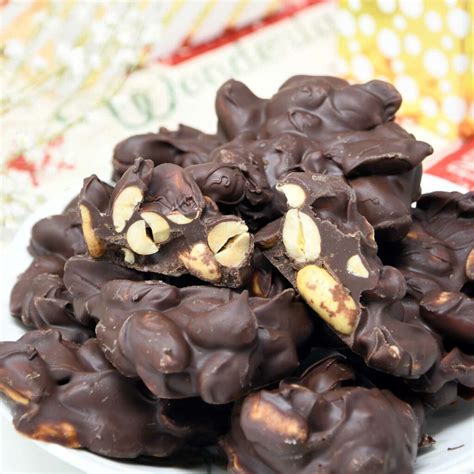 Chocolate Covered Peanuts - Culinary Shades