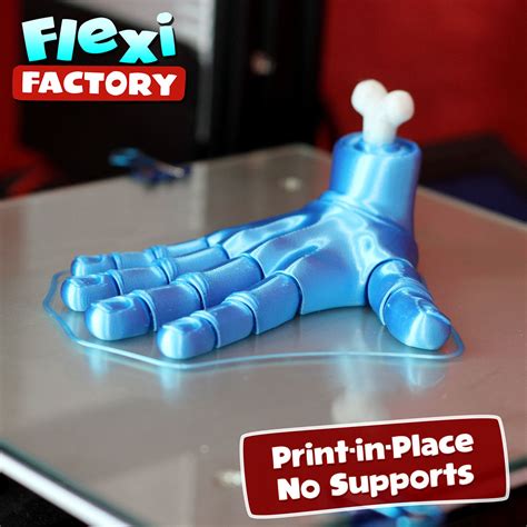 STL file Flexi PRINT-IN-PLACE Hand ・3D print design to download・Cults