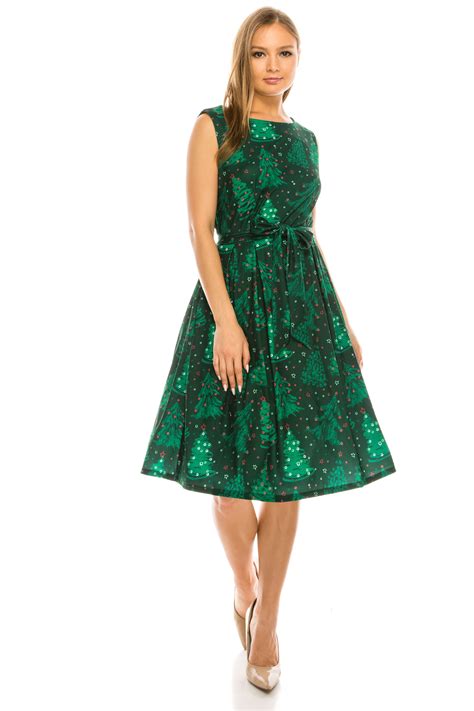 Haute Edition - Women's Christmas Cocktail Dress with Pockets - Walmart.com - Walmart.com