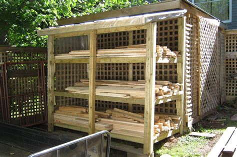 WP Wood Working: Lumber Storage Shed | Lumber storage rack, Lumber storage, Lumber rack