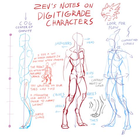 Digitigrade legs by TheGhoulAvenue on DeviantArt