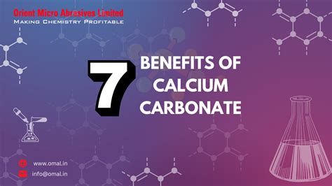 7 benefits of calcium carbonate You need to know