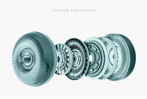 Illustration of Torque Converter on Behance