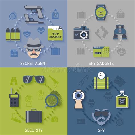 Spy Gadgets Stock Illustrations – 110 Spy Gadgets Stock Illustrations, Vectors & Clipart ...