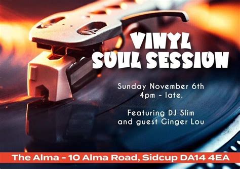 Sunday soul session tomorrow | The Alma, Sidcup