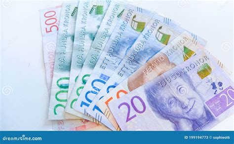 Swedish Krona Banknotes SEK, Money, Currency of Sweden Editorial Stock Photo - Image of ...