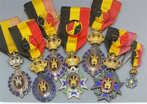 Belgium - 6 medals for industry and agriculture and 1 - Catawiki