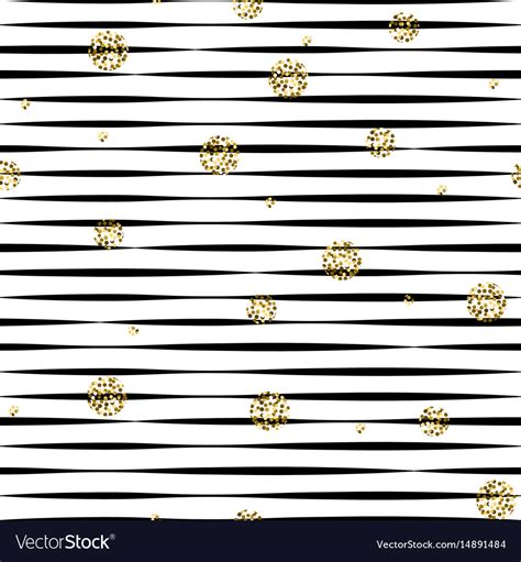 Striped black and white seamless pattern Vector Image