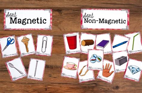 Teach students about Magnetism with a SORT about Magnetic and Non ...