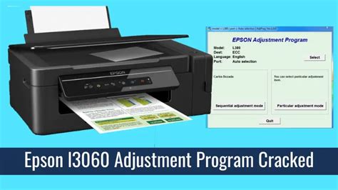 Epson l3060 Adjustment Program Cracked (2024)