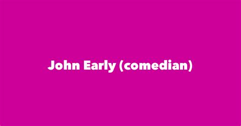 John Early (comedian) - Spouse, Children, Birthday & More