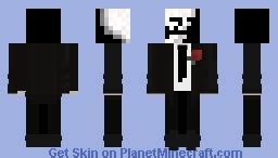 Troll face dark Minecraft Skin