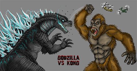 How To Draw Godzilla Vs Kong 2021 United states of america language