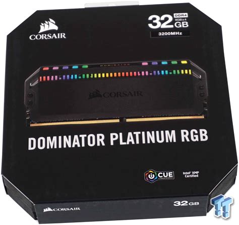 Corsair Dominator Platinum RGB DDR4-3200 32GB Kit Review