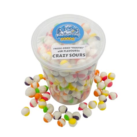 *DYE-FREE* UK FLAVORS - "Frosties" Freeze-Dried Candy – Frostbite Foods