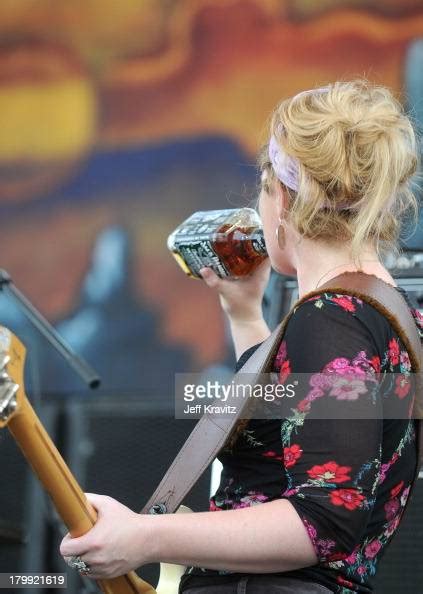 Musician Shonna Tucker of Drive-By Truckers performs on stage during... News Photo - Getty Images