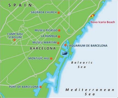 Barcelona Port Map | Mediterranean cruise, Barcelona, Cruise