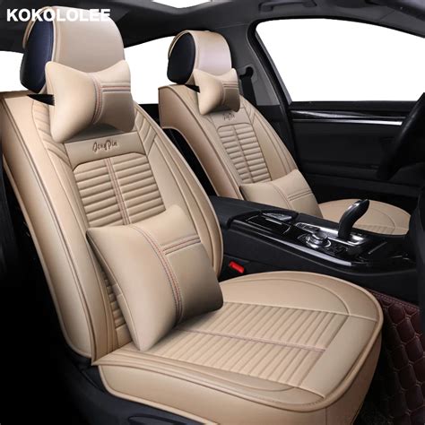 KOKOLOLEE pu leather car seat covers for infiniti fx fx35 fx37 g25 g35 ...