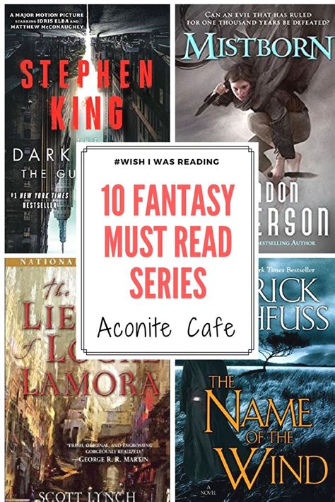 10 Fantasy Must Read Series | Fantasy books, Fantasy, Reading