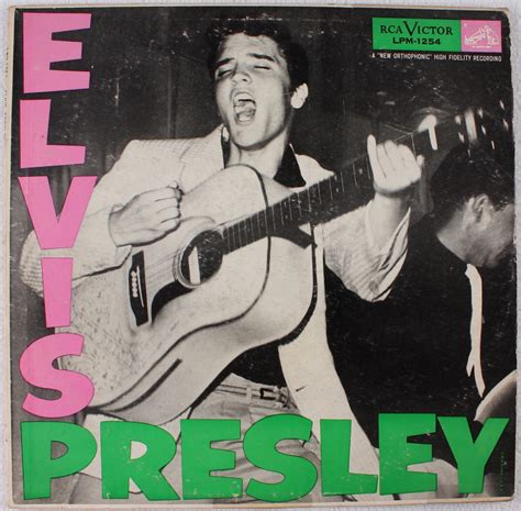 Vintage 1956 Elvis Presley Record Album Cover | Pristine Auction