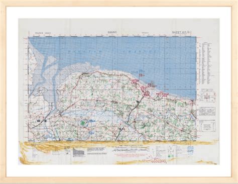 Normandy Omaha Beach Battle Map – Battle Archives