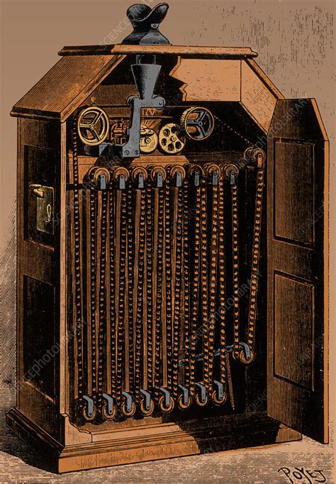 Thomas Edison, Kinetoscope, 1895 - Stock Image - C044/6428 - Science ...