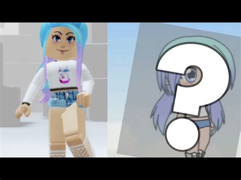 My roblox character in Gacha Life ♡︎ - YouTube