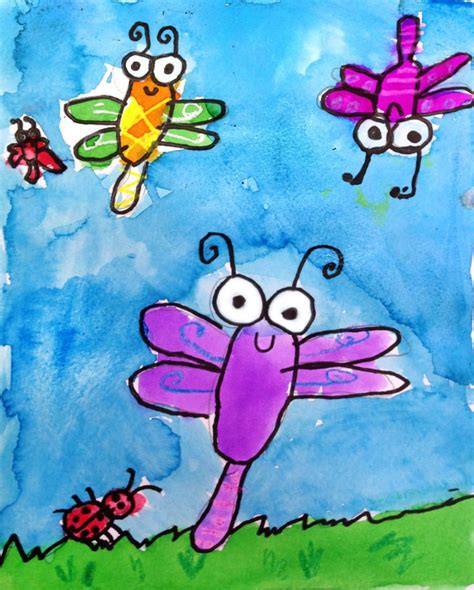 Super Simple Bug Painting - Art Projects for Kids