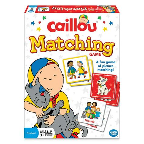 Games - Caillou - Matching Toys New Gifts Licensed 01326 - Walmart.com ...