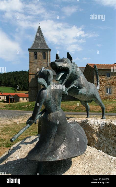 The Beast of Gevaudan ("La bête du Gévaudan" in French Stock Photo - Alamy