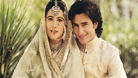 Pic Of Saif Ali Khan, Amrita Singh's Wedding Goes Viral; Latter's Nose ...