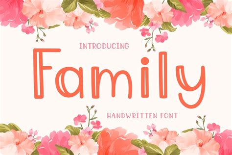 Family Font by Ality · Creative Fabrica