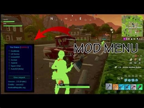 Fortnite Mods Menu Pc - htloced