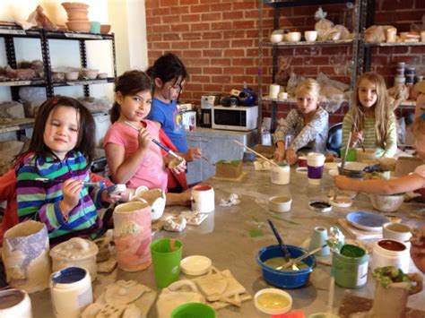 Kids Pottery Painting