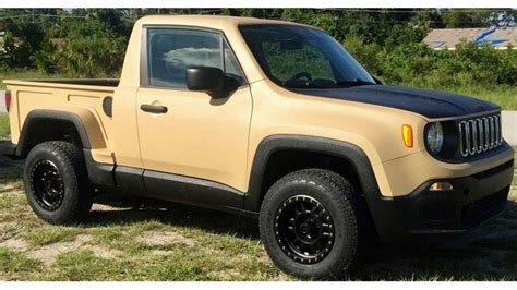 Jeep Renegade Turned Comanche Pickup Truck