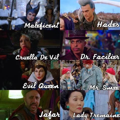 Disney's Descendants 3 on Instagram: “Villian Parents” | Disney descendants 3, Disney ...