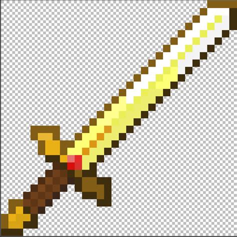 Minecraft Gold Sword