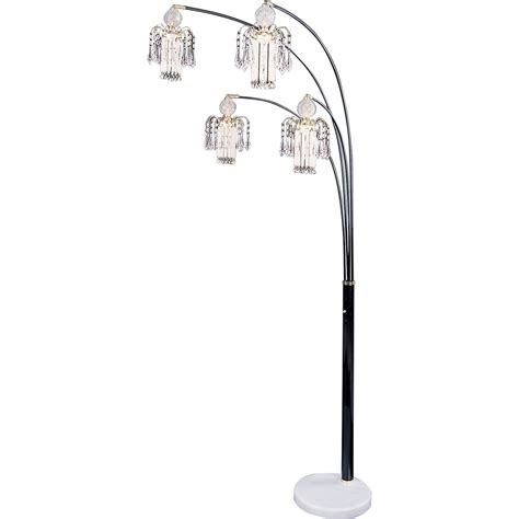 Glass Floor Lamp With Dimmer Switch - CB Furniture