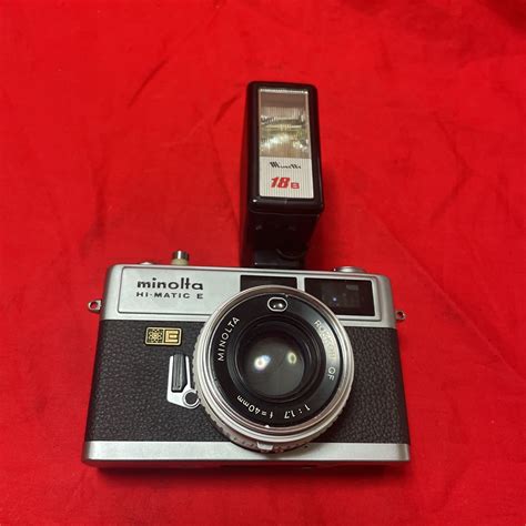 代購代標第一品牌－樂淘letao－ミノルタ MINOLTA HI-MATIC E ブラック フィルムカメラ