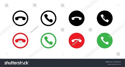 Phone Call Icon Telephone Symbol Vector Stock Vector (Royalty Free ...